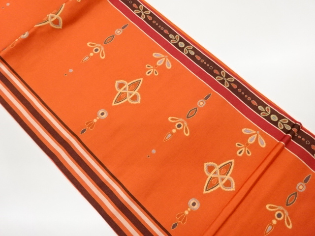 JAPANESE FUKURO OBI / WOVEN STRIPE & ABSTRACT